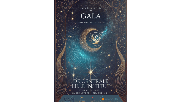 SAVE THE DATE - Gala de l'Ecole Centrale de Lille le 17 janvier 2025