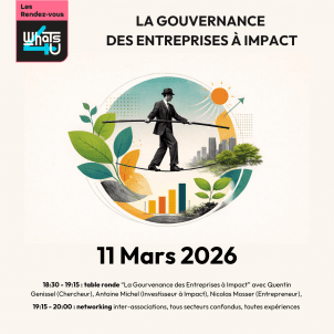 Les Rendez-Vous Whats4u : "La gouvernance des entreprises à impact"