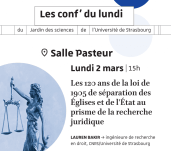 Conférence : Les 120 ans de la loi de 1905