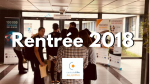 Rentrée 2018 : welcome aux nouveaux étudiants