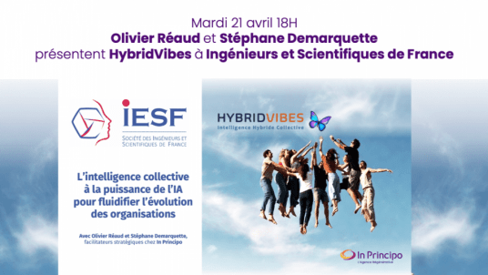 Conférence IESF :L'intelligence collective à la puissance de l'IA pour fluidifier l'évolution des organisations