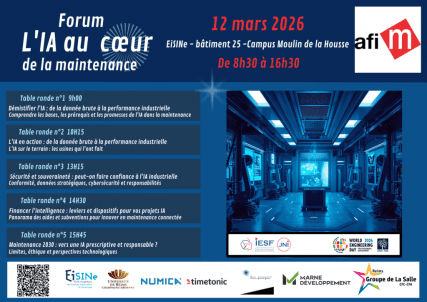Forum : L’IA au cœur de la maintenance