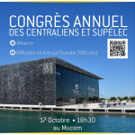 Congrés des centraliens supelec 17 octobre 2018 au Mucem