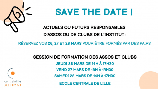 Formation pour les étudiants - Resp d'assos et clubs : "Trouver des partenaires et des sponsors"