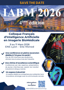 Colloque Français d’Intelligence Artificielle en Imagerie Biomédicale (IABM 2026)