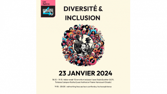 Apéro Whats4u "Diversité et inclusion"