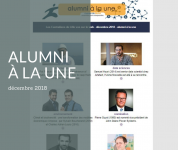 Alumni à la Une - décembre 2018