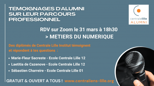 TAPP (Témoignages d'Alumni sur leur Parcours Professionnel) : métiers du numérique